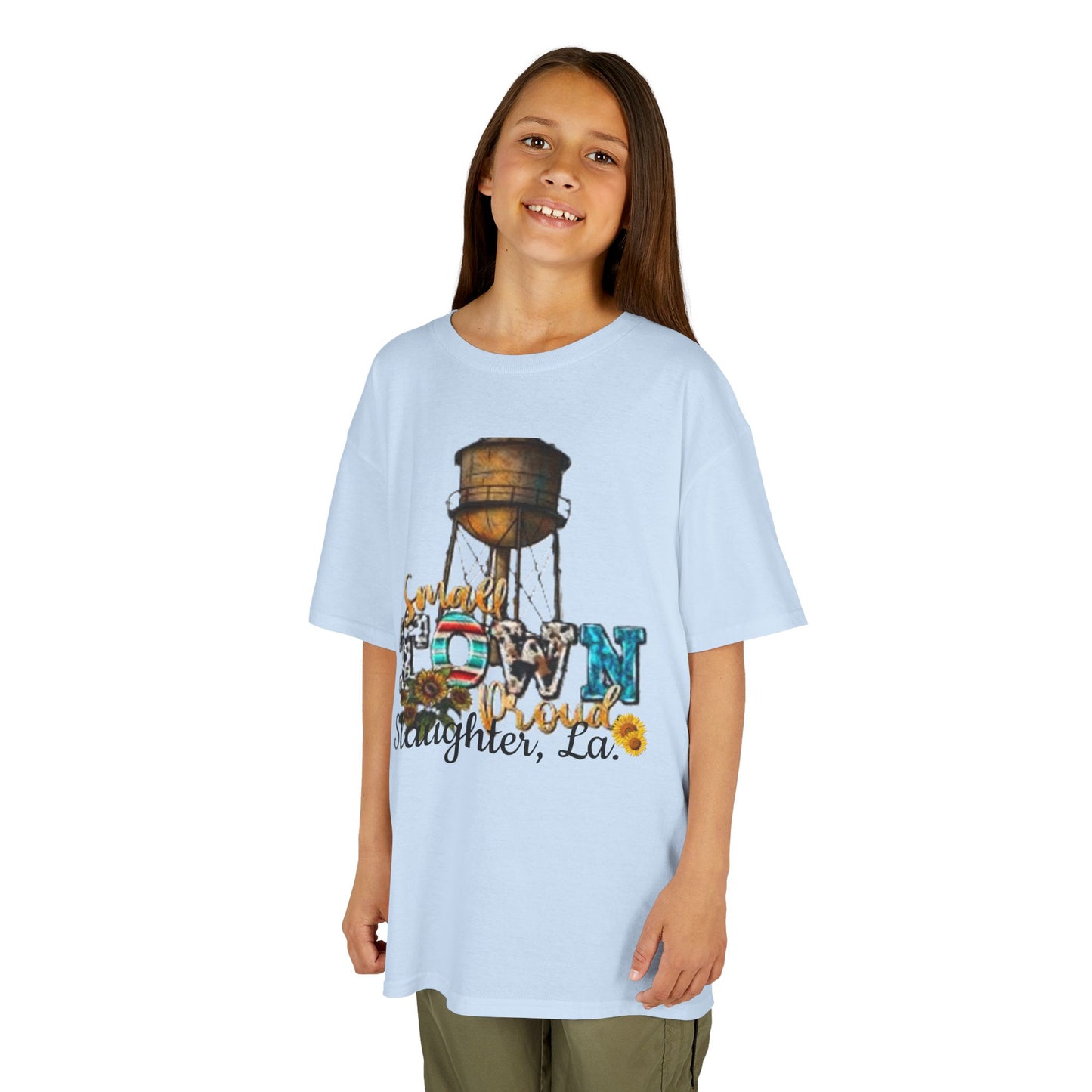 Kid's Small Town Proud / Slaughter La. Tee