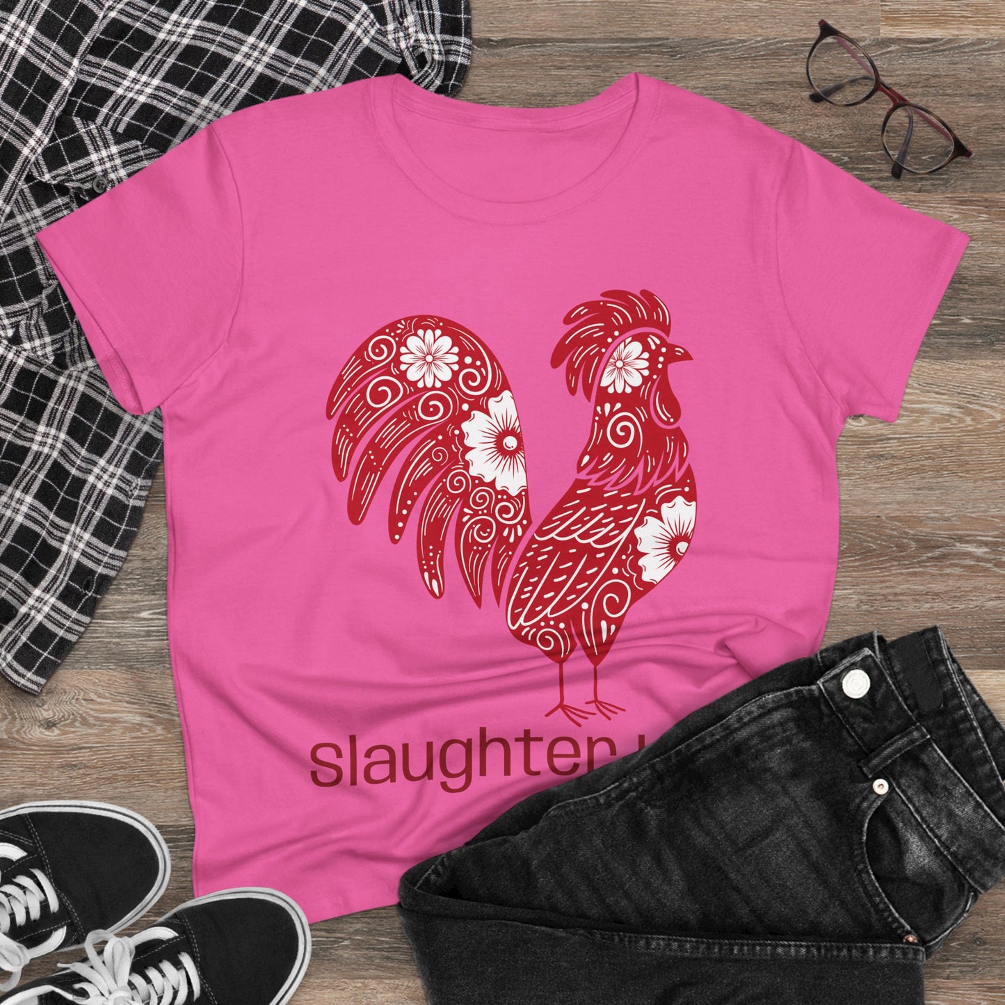 Women's Chicken Slaughter La Tee