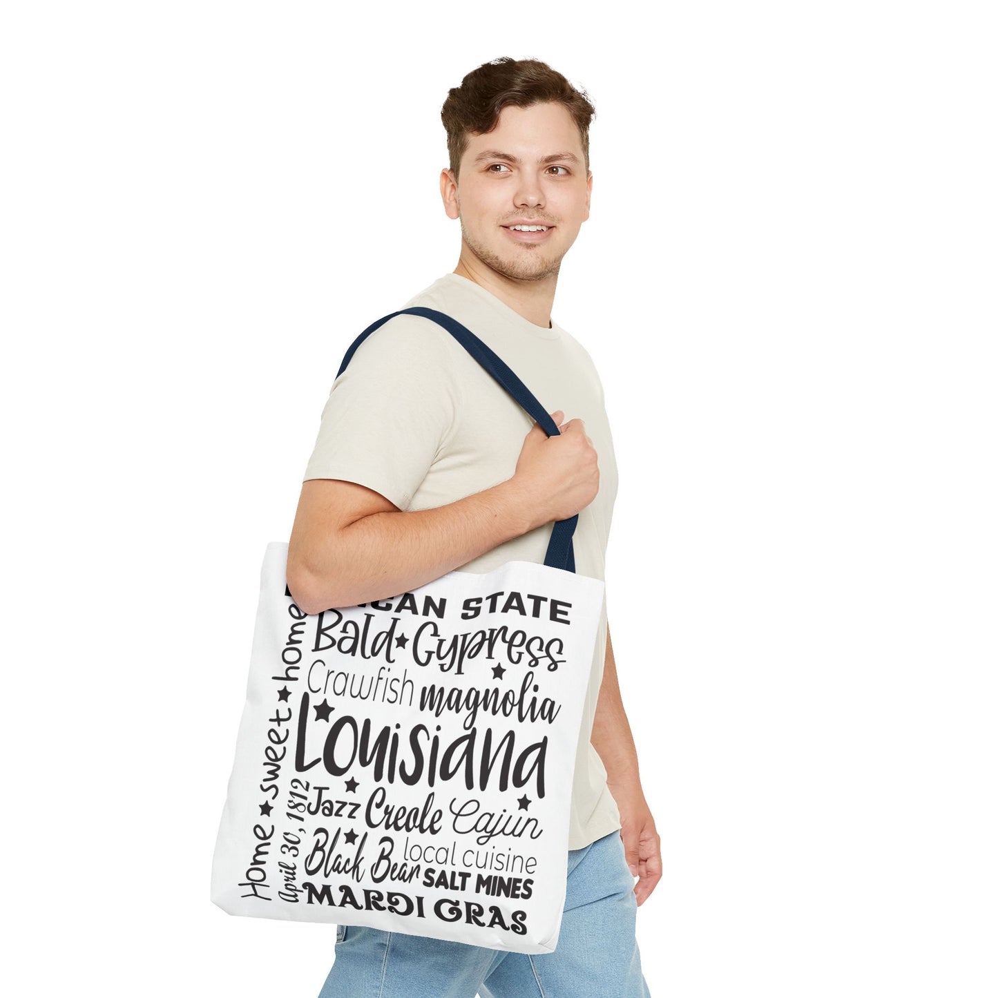 LA / Small Town Girl Canvas Tote