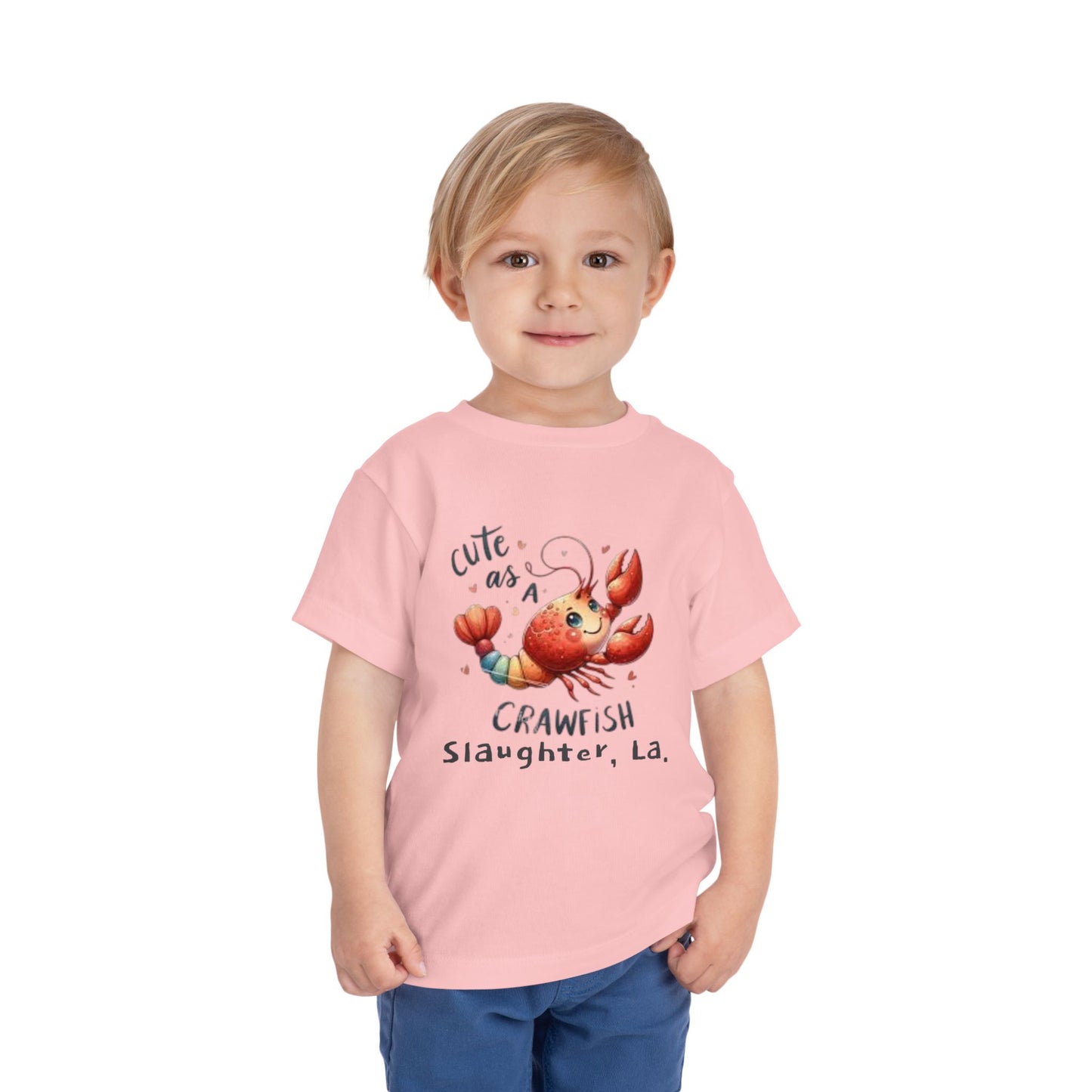 Toddler Cute As A Crawfish Tee