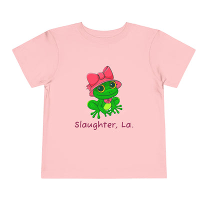Toddler Girl's Frog Tee