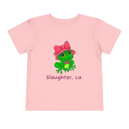 Toddler Girl's Frog Tee