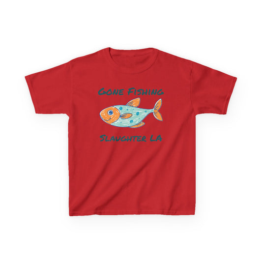 Kid's Gone Fishing Tee