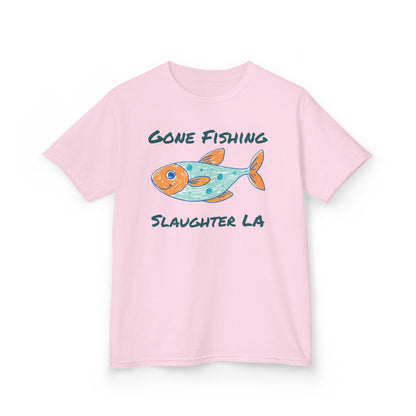 Kid's Gone Fishing Tee