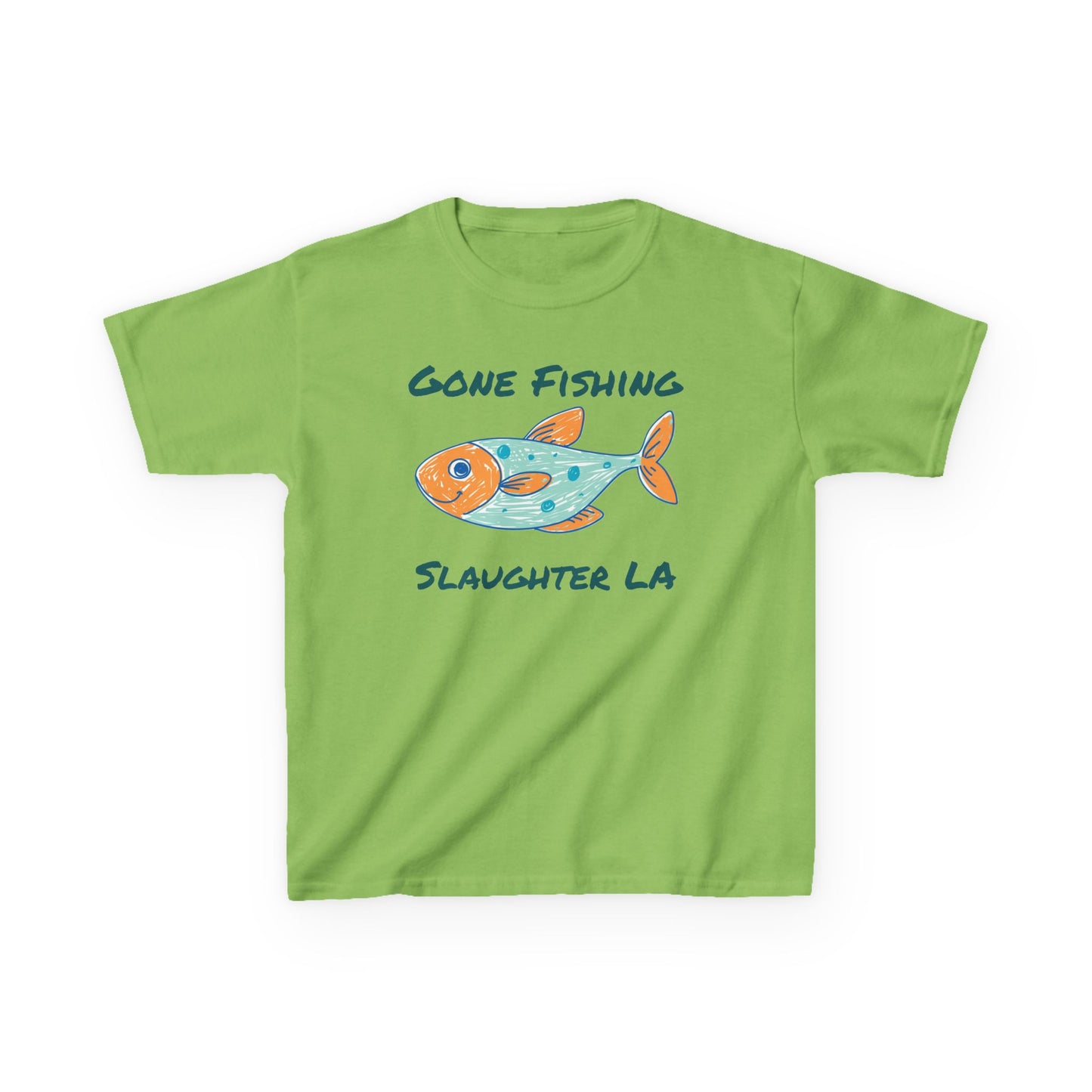 Kid's Gone Fishing Tee
