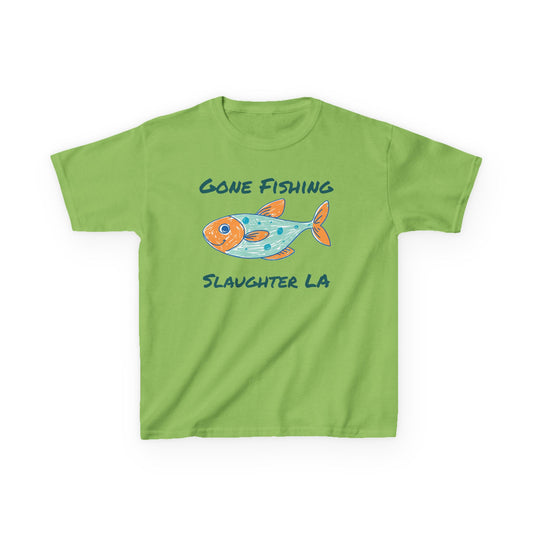 Kid's Gone Fishing Tee