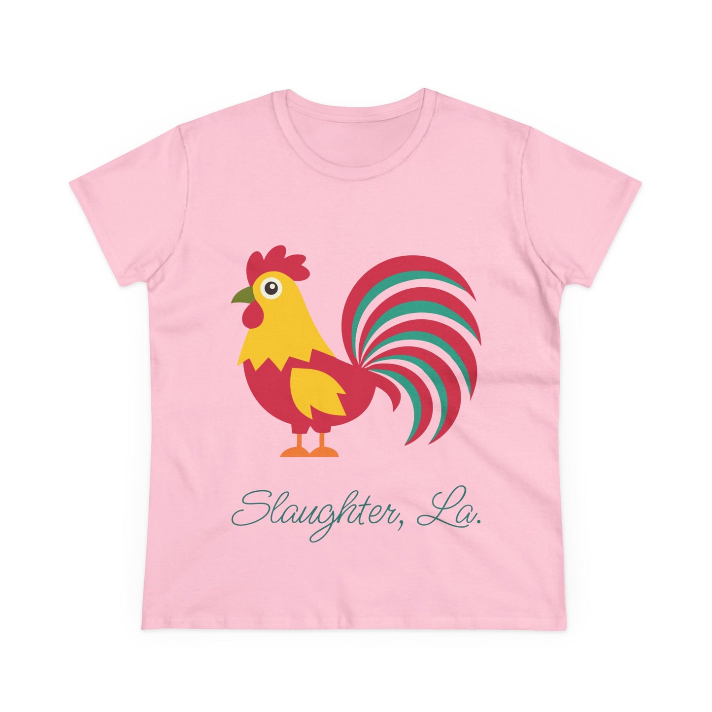 Women's Colorful Chicken Tee