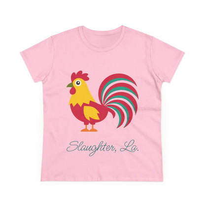 Women's Colorful Chicken Tee