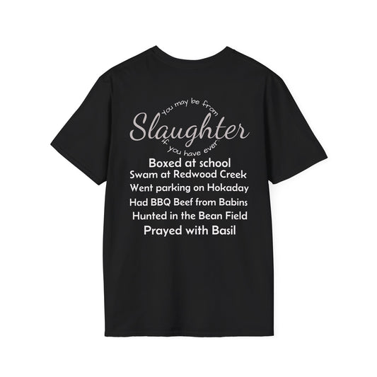 Unisex Casual T-Shirt with Fun Slaughter Theme