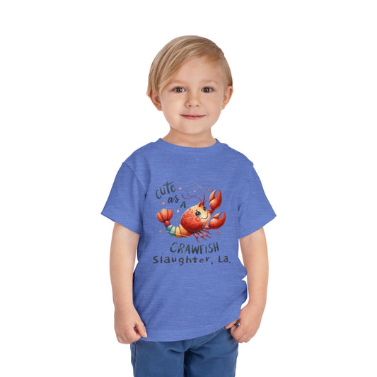 Toddler Cute As A Crawfish Tee