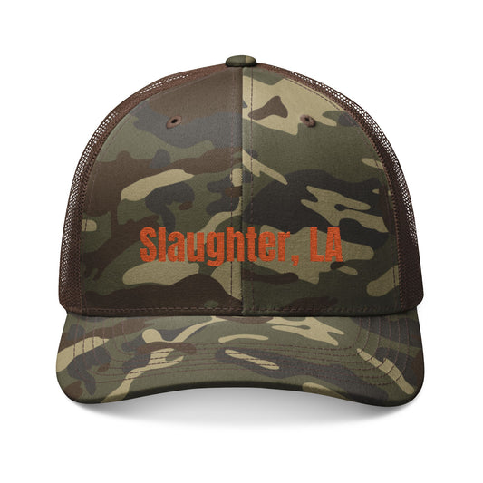 Camouflage Embroidered Cap