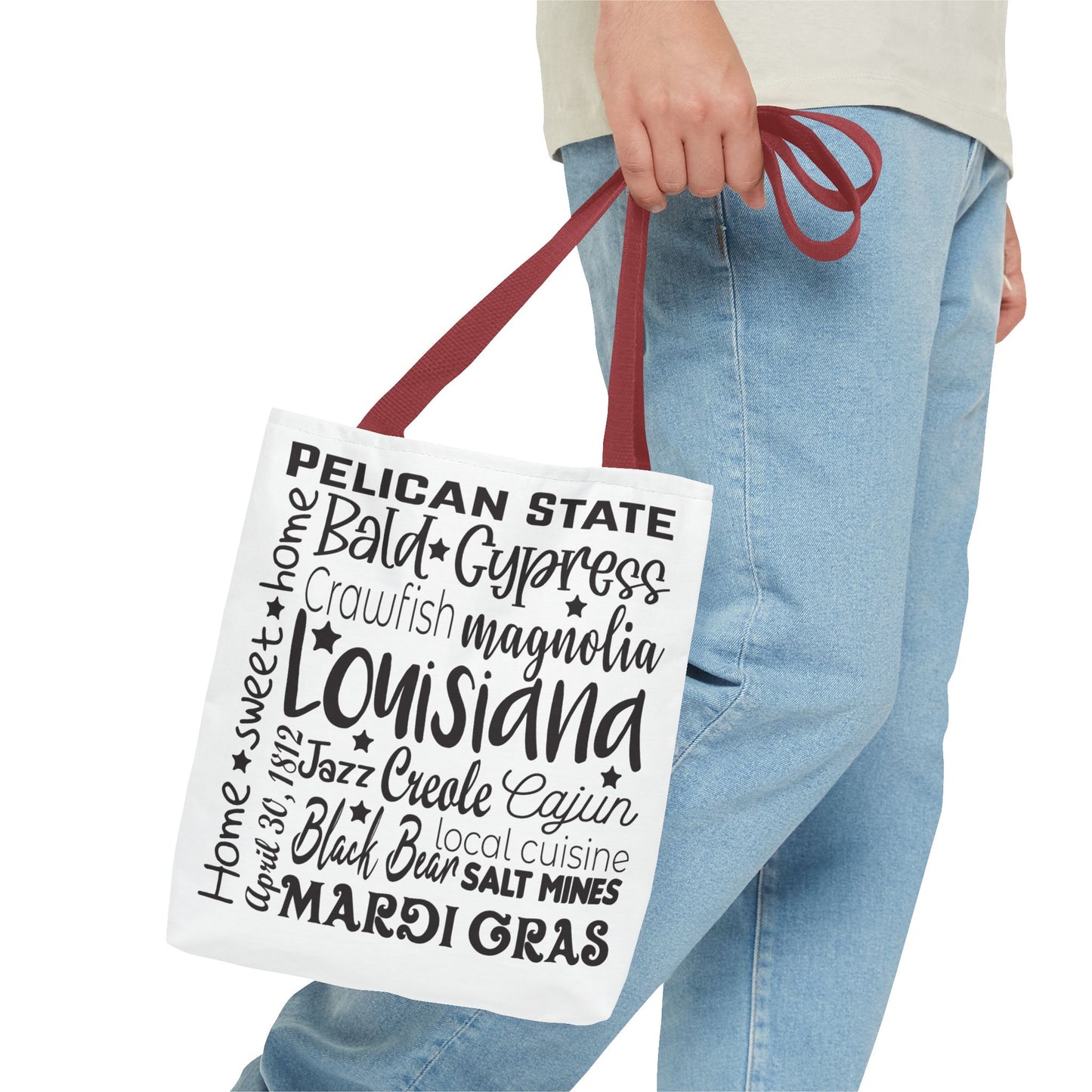 LA / Small Town Girl Canvas Tote