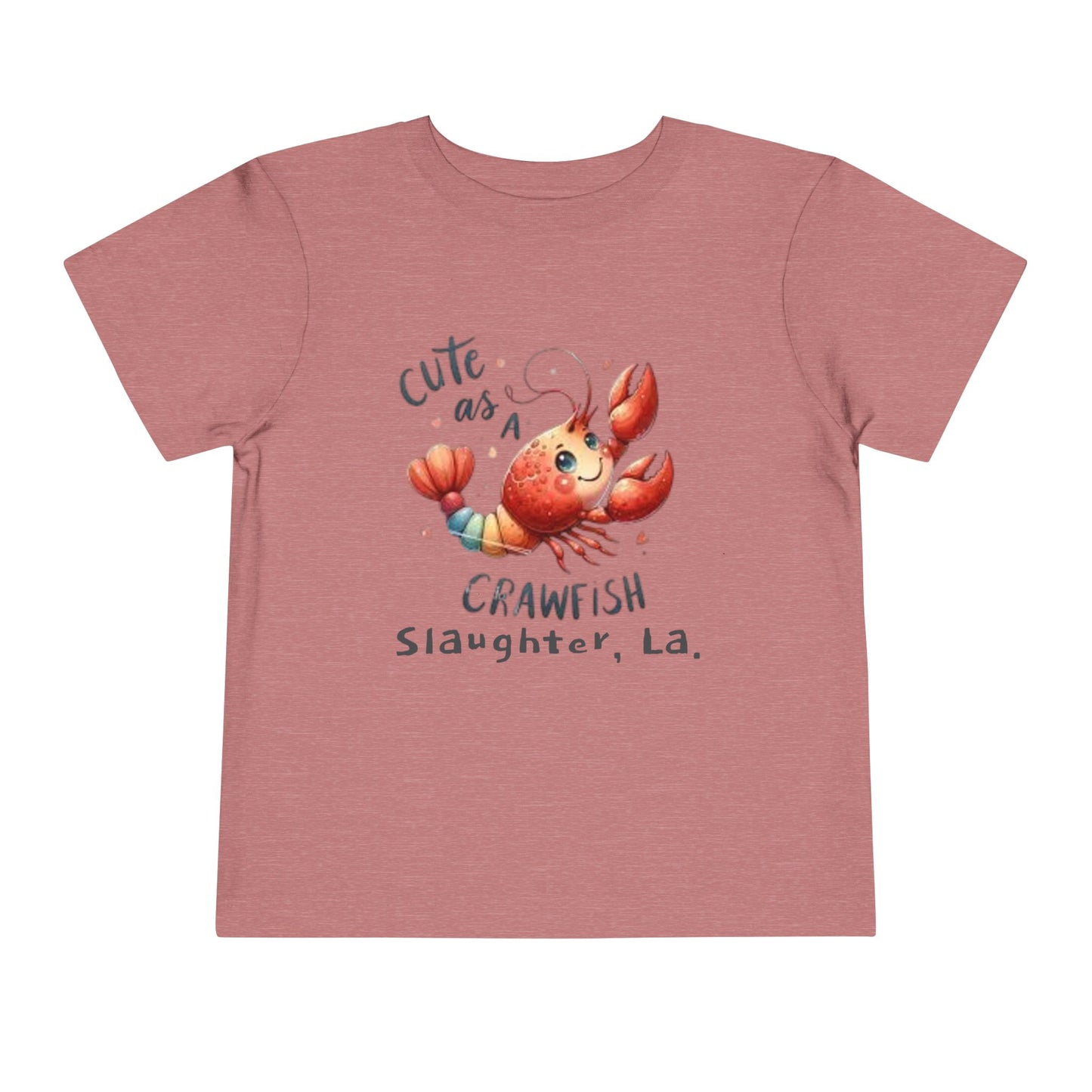 Toddler Cute As A Crawfish Tee