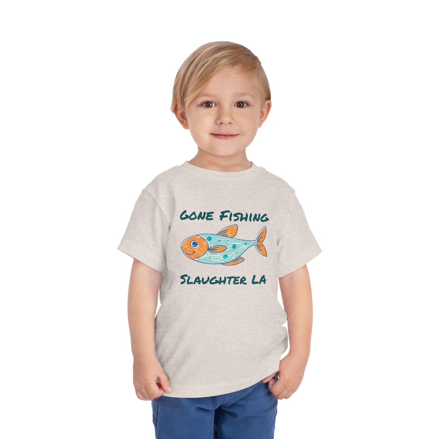 Toddler Gone Fishing Tee