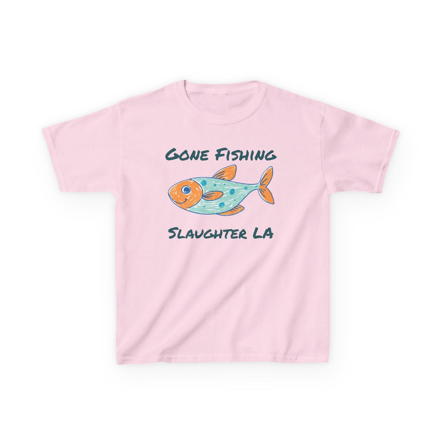 Kid's Gone Fishing Tee
