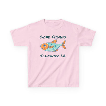 Kid's Gone Fishing Tee