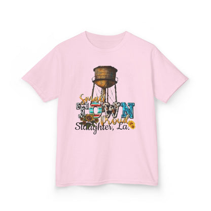 Kid's Small Town Proud / Slaughter La. Tee