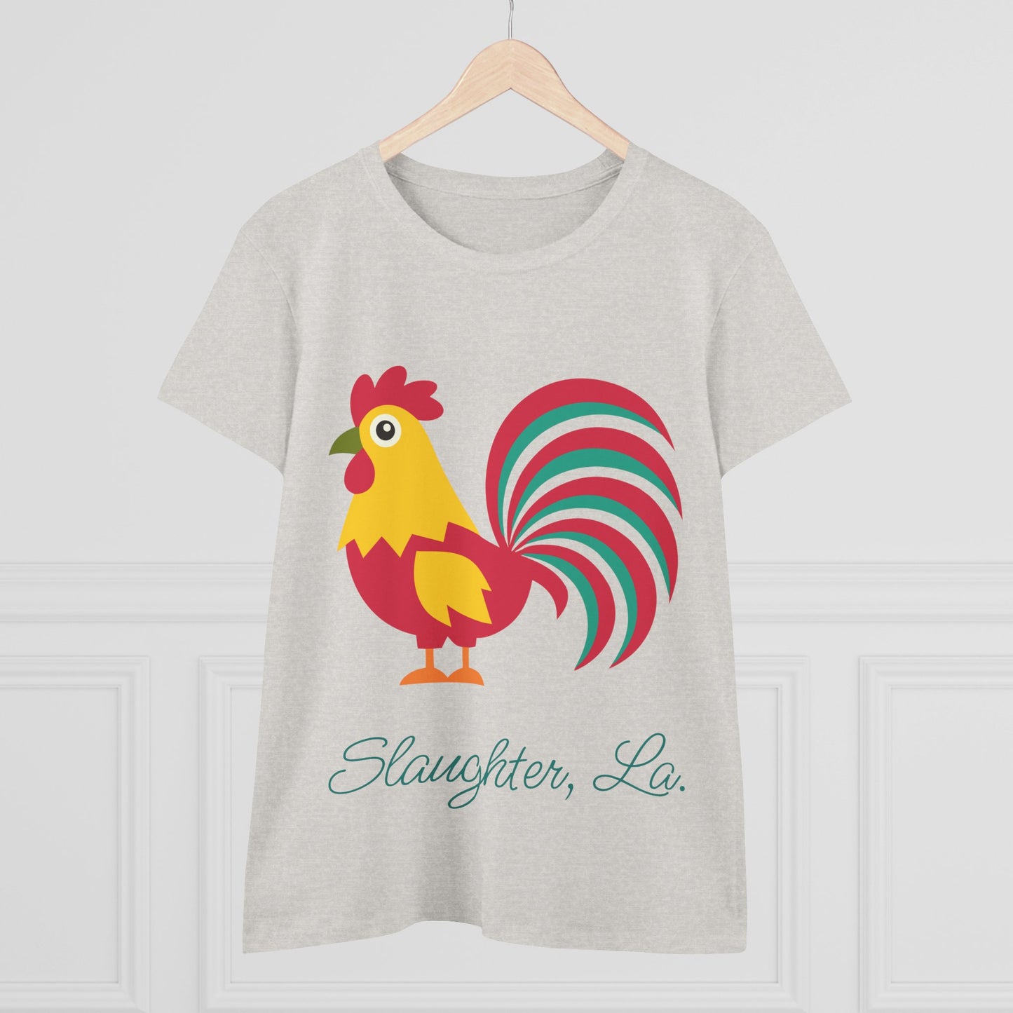 Women's Colorful Chicken Tee
