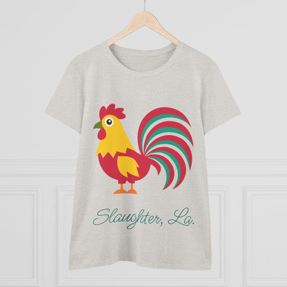 Women's Colorful Chicken Tee