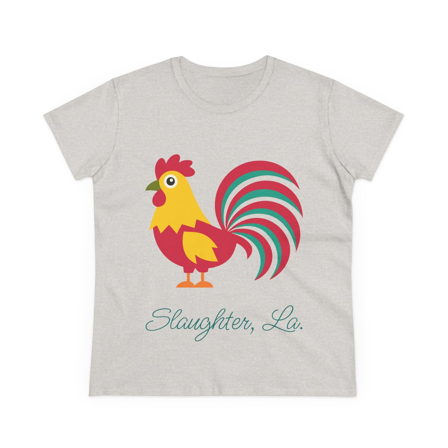 Women's Colorful Chicken Tee