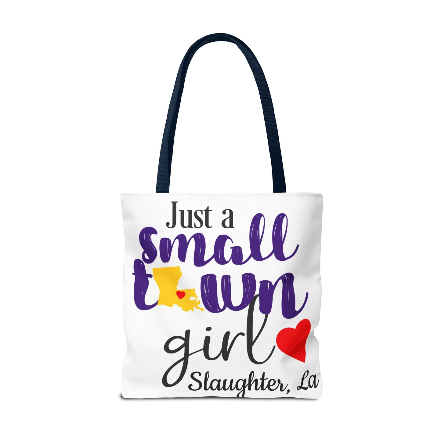 LA / Small Town Girl Canvas Tote
