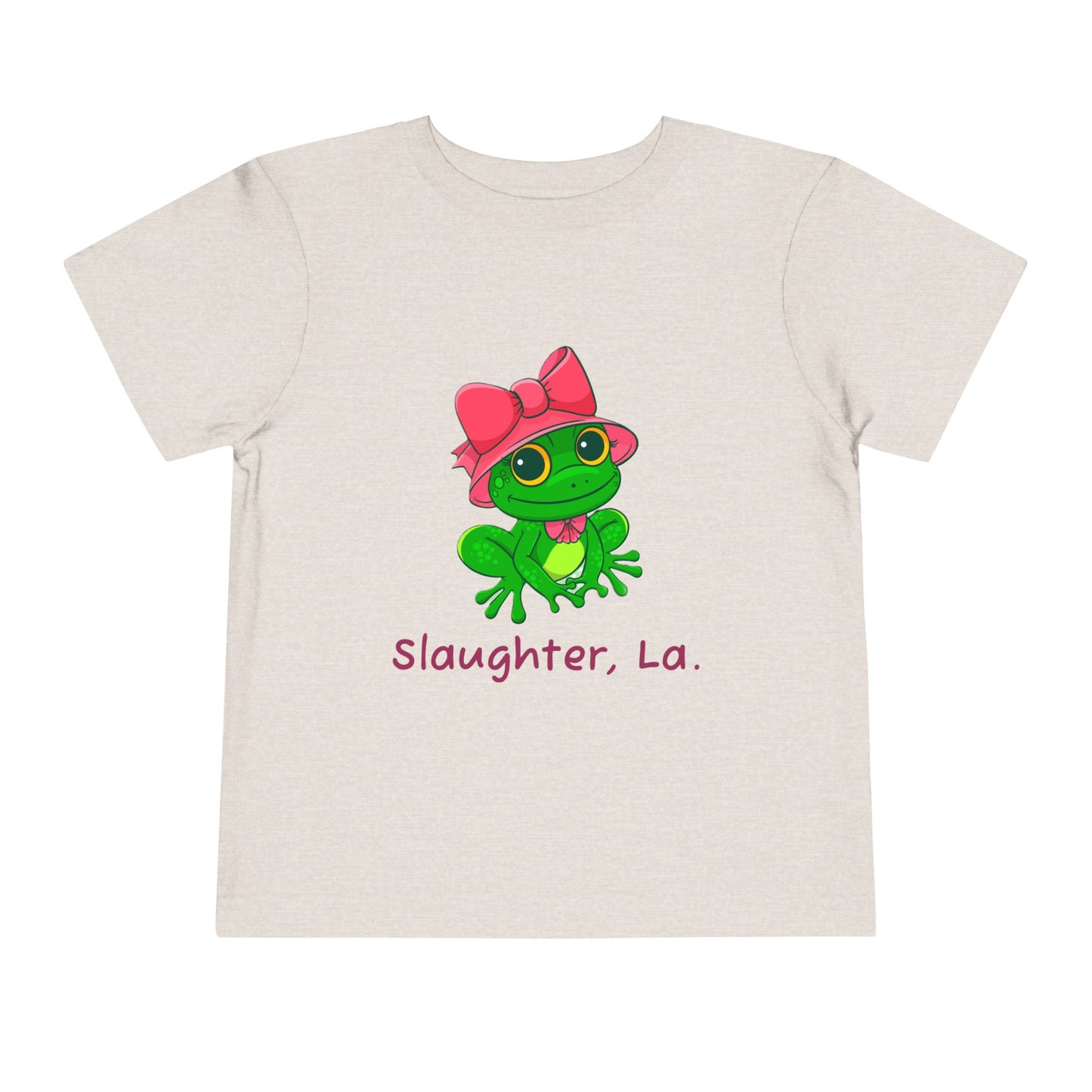 Toddler Girl's Frog Tee