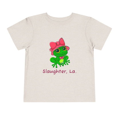 Toddler Girl's Frog Tee