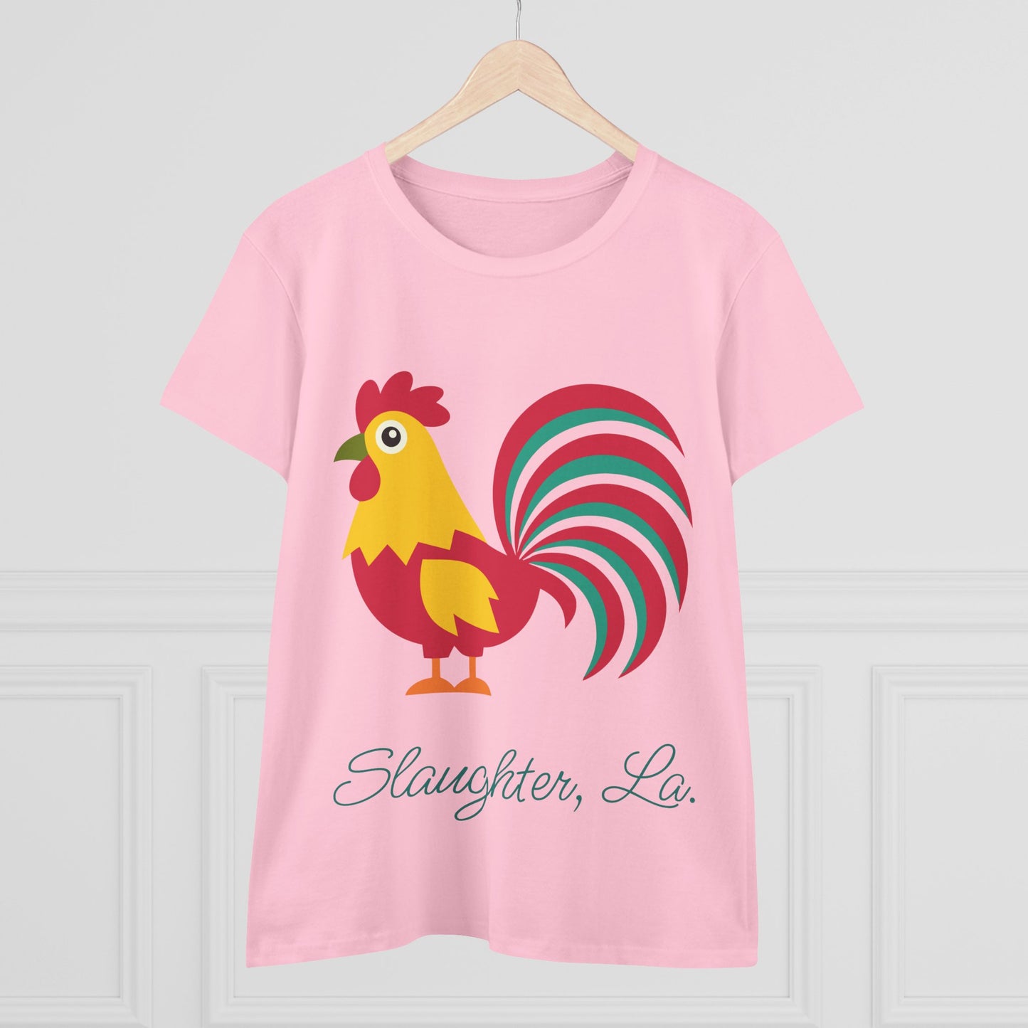 Women's Colorful Chicken Tee