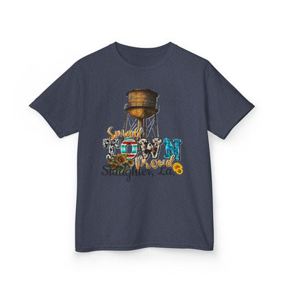 Kid's Small Town Proud / Slaughter La. Tee