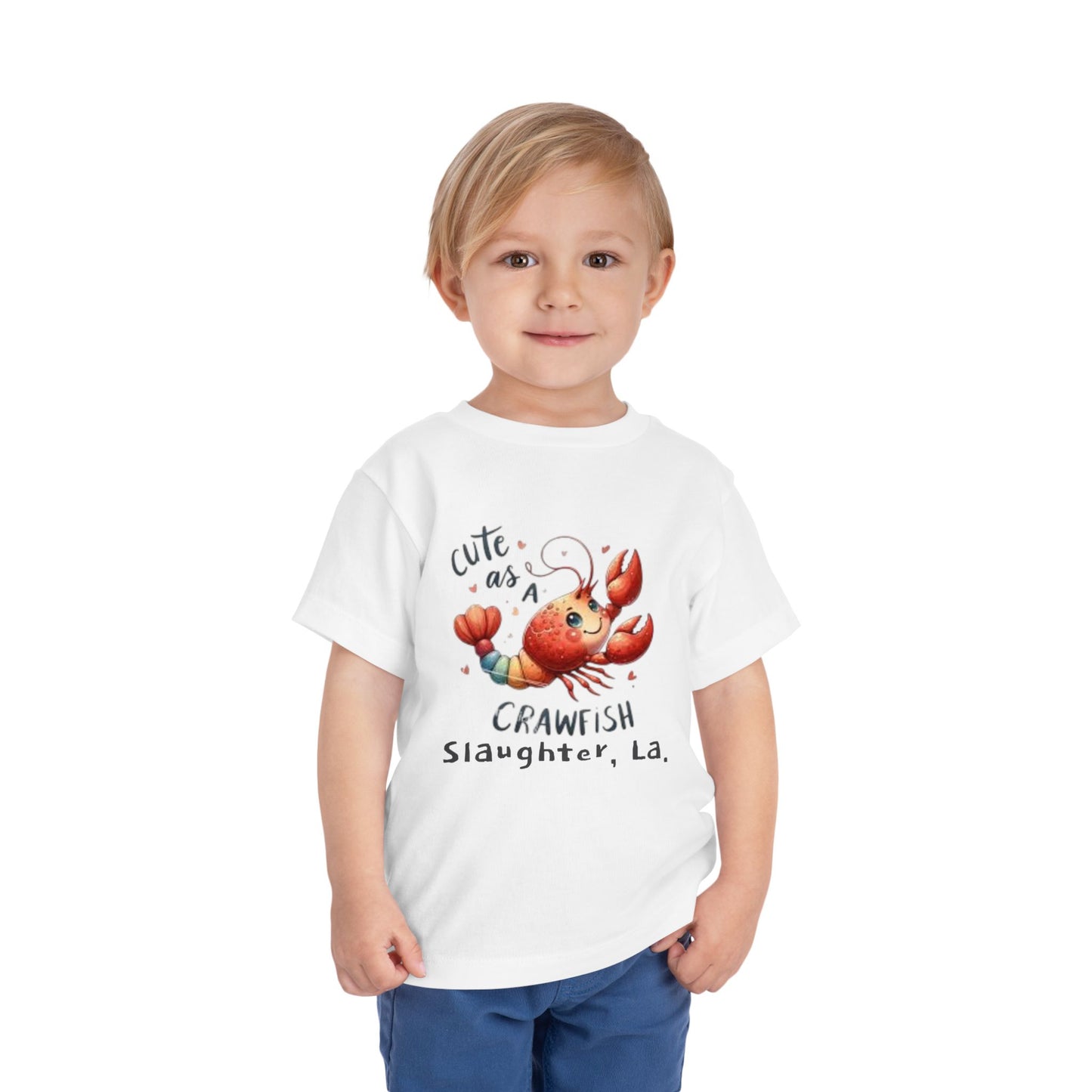 Toddler Cute As A Crawfish Tee