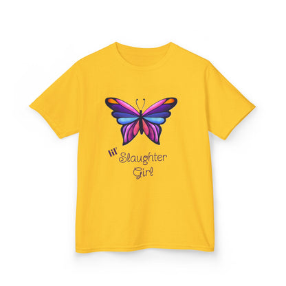 Girl's Colorful Butterfly Tee