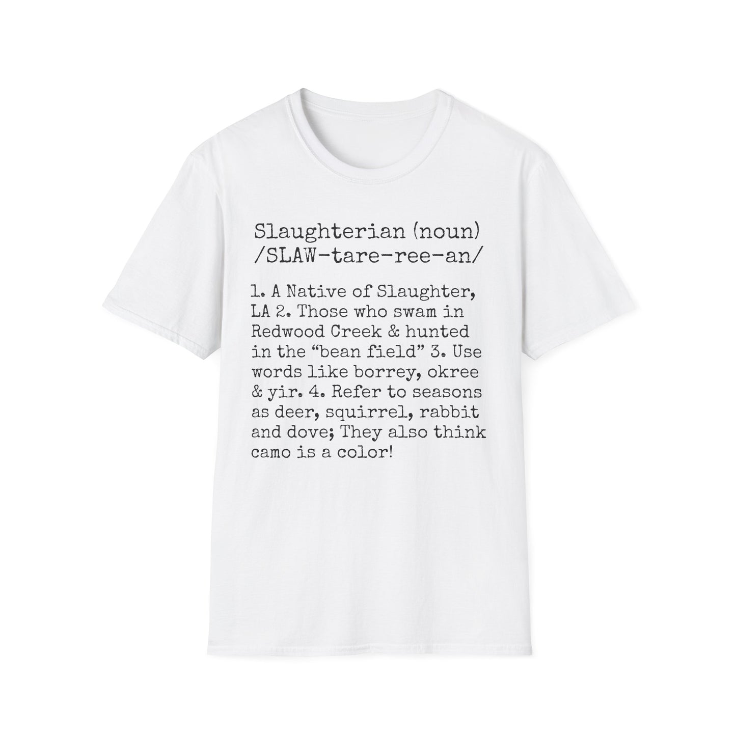 Unisex "SLAUGHTERIAN" Tee
