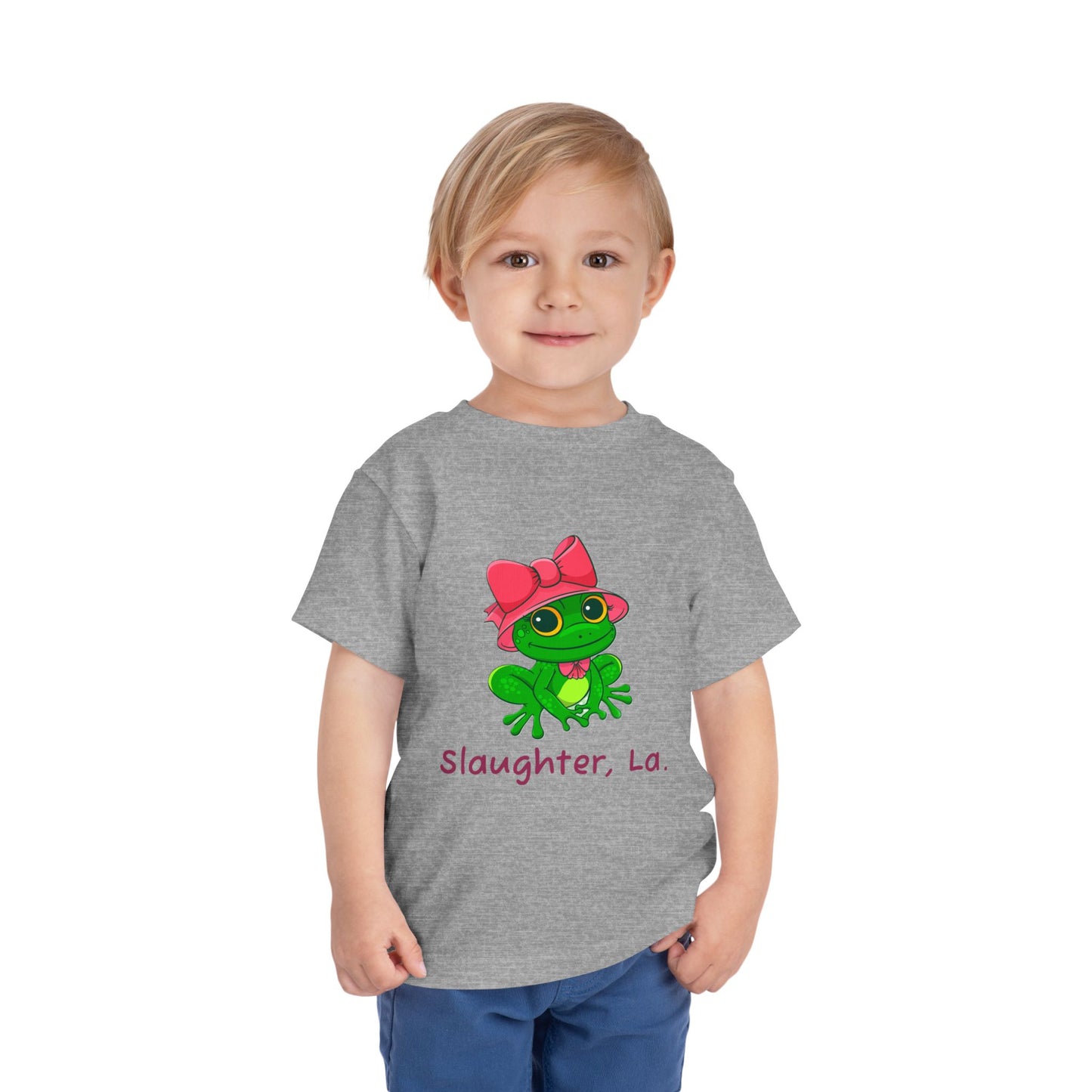 Toddler Girl's Frog Tee