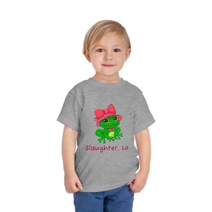 Toddler Girl's Frog Tee