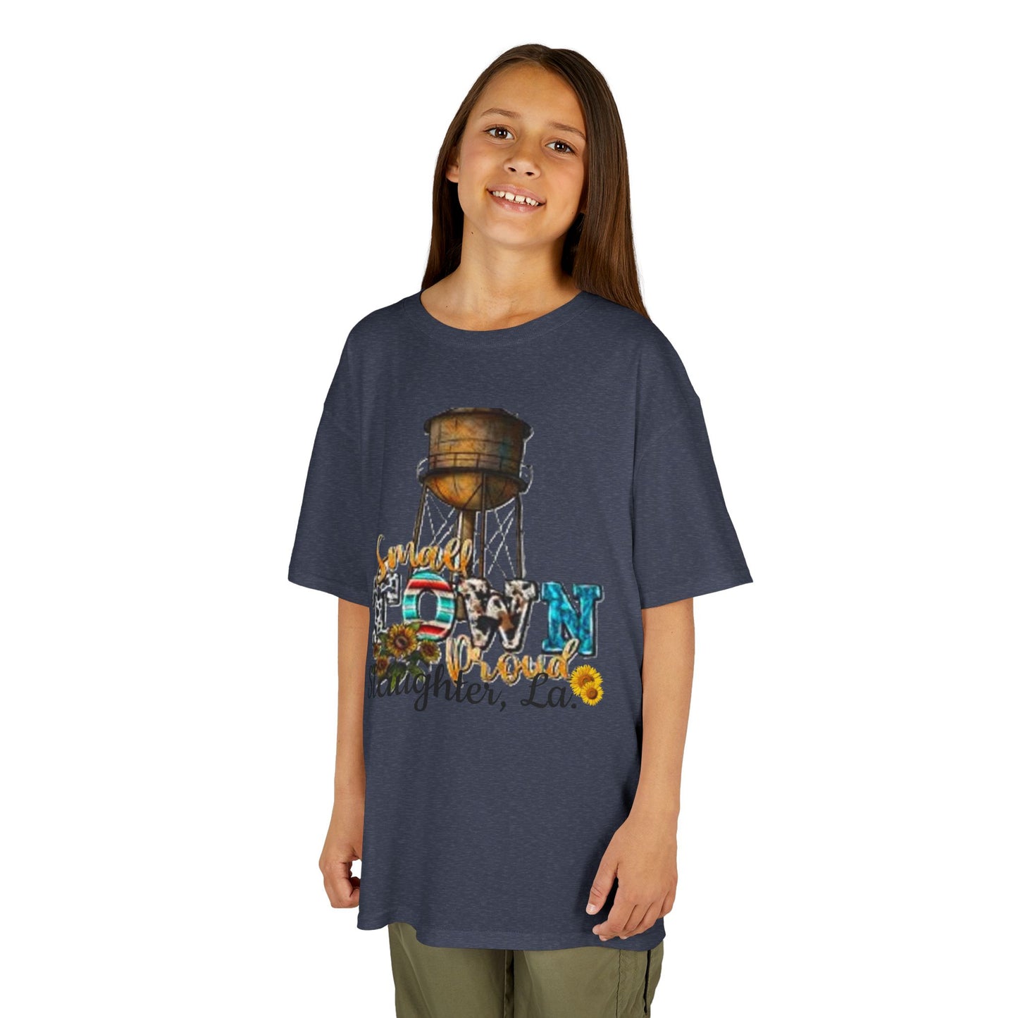 Kid's Small Town Proud / Slaughter La. Tee