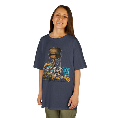 Kid's Small Town Proud / Slaughter La. Tee