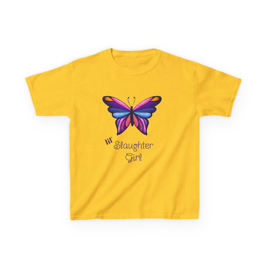 Girl's Colorful Butterfly Tee