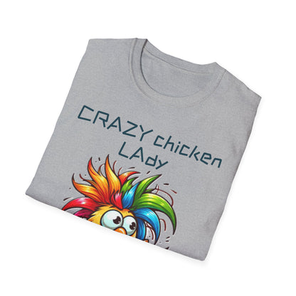 Women's Crazy Chicken Lady Tee