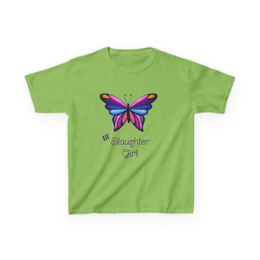 Girl's Colorful Butterfly Tee